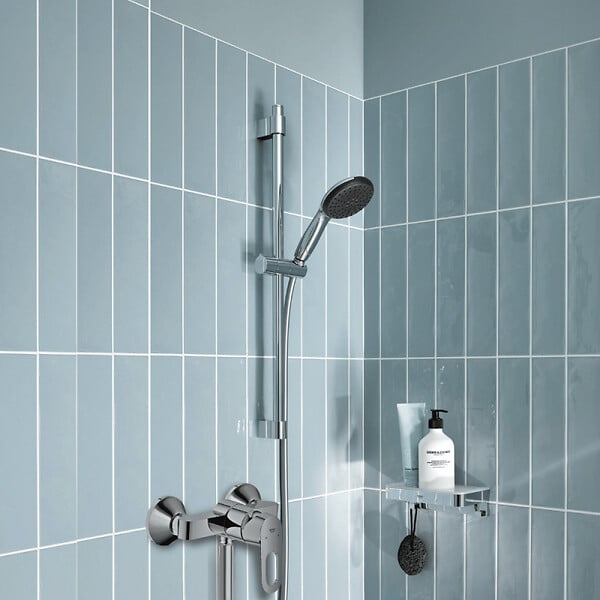 GROHE - Mitigeur douche Bauloop monocommande et douchette Grohe Vitalio Start - large