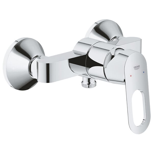 GROHE - Mitigeur douche Bauloop monocommande et douchette Grohe Vitalio Start - large