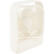 VOLTMAN - Ventilateur de table rechargeable 15 cm - blanc - Voltman - vignette