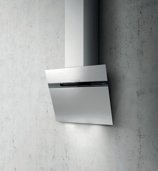 ELICA - hotte décorative inclinée 60cm 625m3/h inox - stripe ix/a/60/lx - large