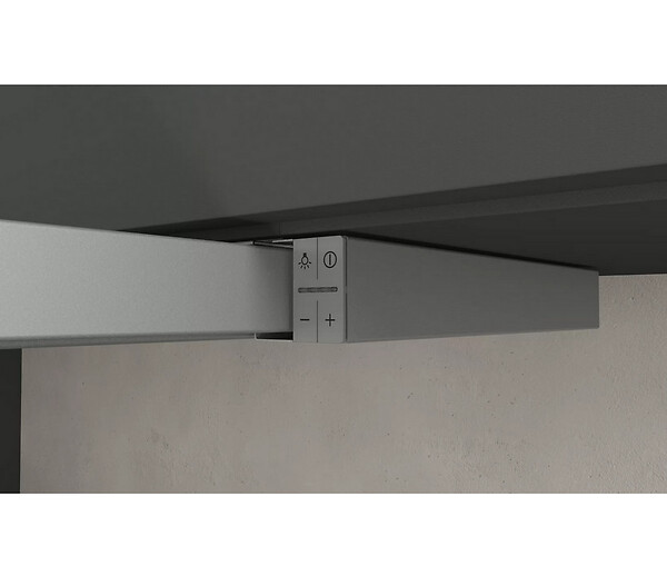 NEFF - Hotte Télescopique 60cm 399m³/h Argent Métallisé - D46ED52X1 - large
