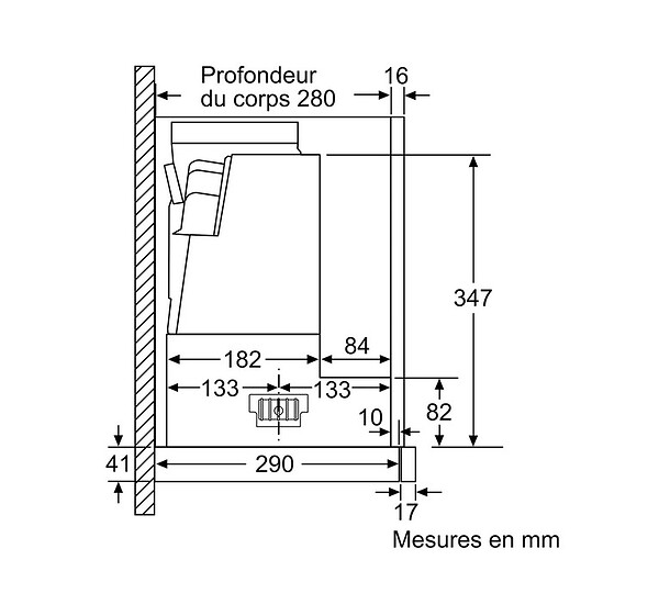 NEFF - Hotte Télescopique 60cm 399m³/h Argent Métallisé - D46ED52X1 - large