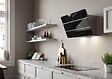 ROBLIN - Hotte Décorative Inclinée 80cm 580m3/h Noir - 5629997 - vignette