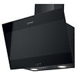 INDESIT - hotte décorative inclinée 60cm 647m3/h noir - ihvp66lmk - vignette