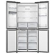 HISENSE - Réfrigérateur Américain 79.4cm 482l Nofrost Métal Brillant - RQ5P470SMIE - vignette