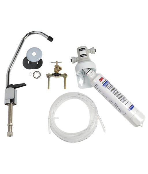 APIC - Filtre sous évier Ultra - Kit complet avec accessoires - large