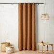 LINDER - Rideau thermique Adélie - Orange brûlé - H.260xL.135cm - vignette