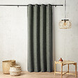 LINDER - Rideau thermique Adélie - Vert cèdre - L.135xH.260cm - vignette