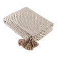 LINDER - Jeté de lit en coton Faros - Beige ficelle - vignette