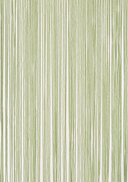 MOREL - Rideau de porte macramé RDP GYPSI VR - Vert sauge - 90x200cm - large