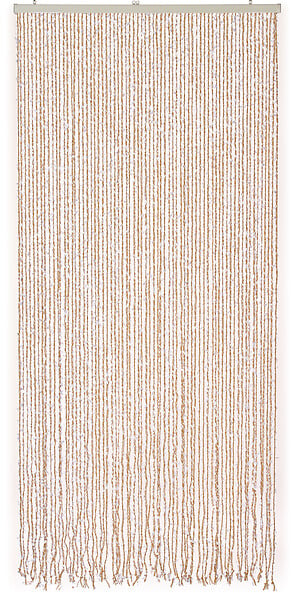 MOREL - Rideau de porte Samana en polyester - Blanc - 90x200cm - large