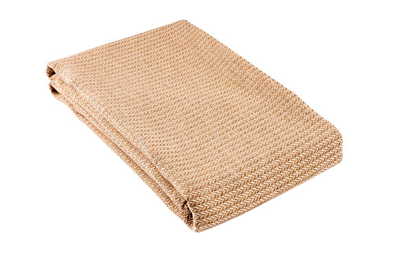 LINDER - Plaid relaxant RELAX CBD - Jaune Or - 180x220cm - large