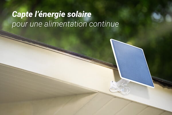 EZVIZ - Panneau solaire 5W recharge USB-C - EZVIZ - 3 mètres - large