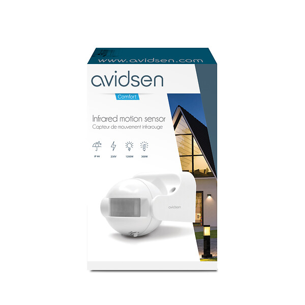 AVIDSEN - Détecteur de présence IR pour extérieur - Avidsen - large