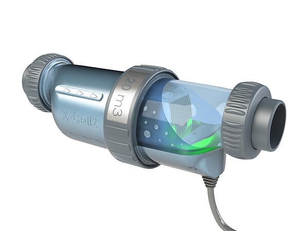 CCEI - Cellule transparente X-Cell 2 pour électrolyseur au sel Limpido 100 - CCEI - large