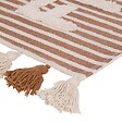 ATMOSPHERA - Tapis effet laine Scott marron 90x2cm - vignette