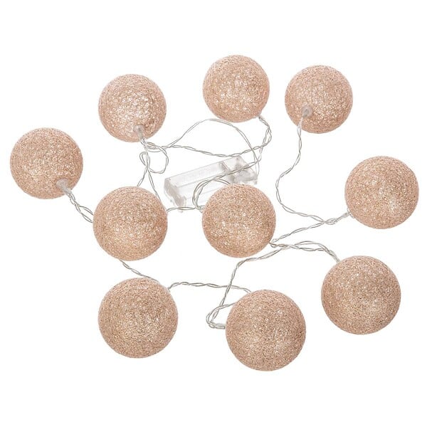 ATMOSPHERA - Guirlande LED 10 boules D6 - large