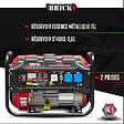 BRICK - Groupe électrogène max 2800W - Essence - 2 prises - AVR - vignette
