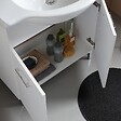 KIAMAMI VALENTINA - Meuble De Salle De Bains Au Sol 75Cm Blanc Export | Rimini - vignette