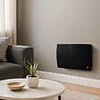 SANNOVER - Radiateur Electrique Mural en Verre Sorimo NF 1500 W Noir Sannover - vignette