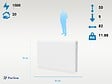 PURLINE - Radiateur à inertie avec plaque céramique interne avec contrôle WIFI - vignette
