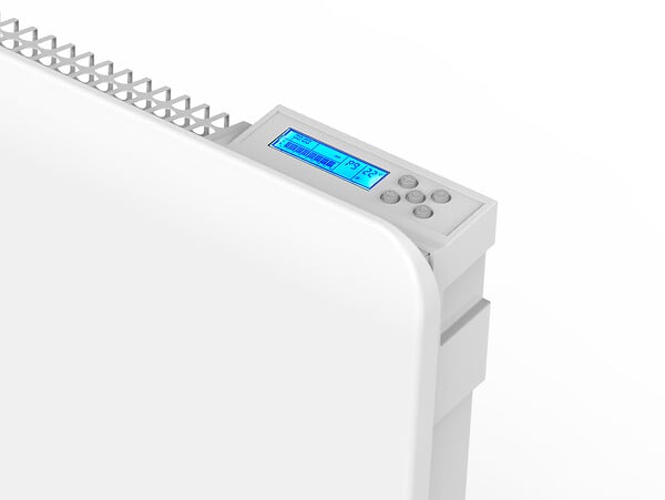 PURLINE - Radiateur à inertie avec plaque céramique interne avec contrôle WIFI - large