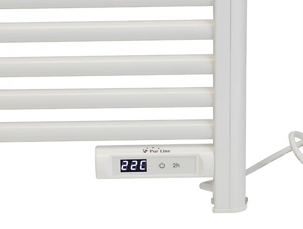PURLINE - Sèche-serviettes avec minuterie 500W - large