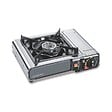 KEMPER - Réchaud à gaz portable 2200W INOX + 4 cartouches de gaz + Malette de transport Cuisson Extérieure Camping Van Trek KEMPER - vignette
