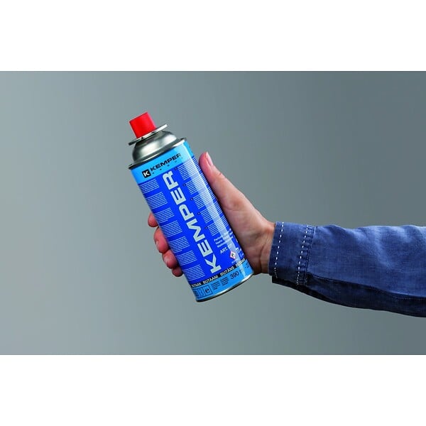 KEMPER - Réchaud à gaz portable 2200W INOX + 4 cartouches de gaz + Malette de transport Cuisson Extérieure Camping Van Trek KEMPER - large