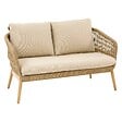 HESPERIDE - Canapé de jardin Orissa 2 places beige - vignette