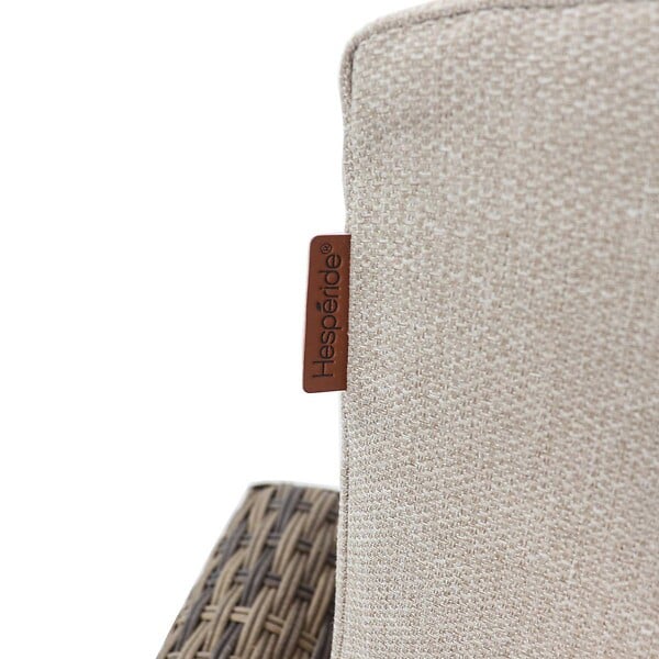 HESPERIDE - Canapé de jardin Selenim 2 places beige - large