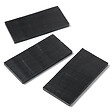 RO'MA NATURE - Pas japonais Rectangle Ardoise Noire 50x25x2-3 cm (à l'unité) - vignette