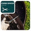 VOUNOT - Bordure de jardin plastique flexible 20m avec piquets Marron - vignette