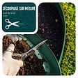 VOUNOT - Bordure de jardin plastique flexible 20m avec piquets vert - vignette