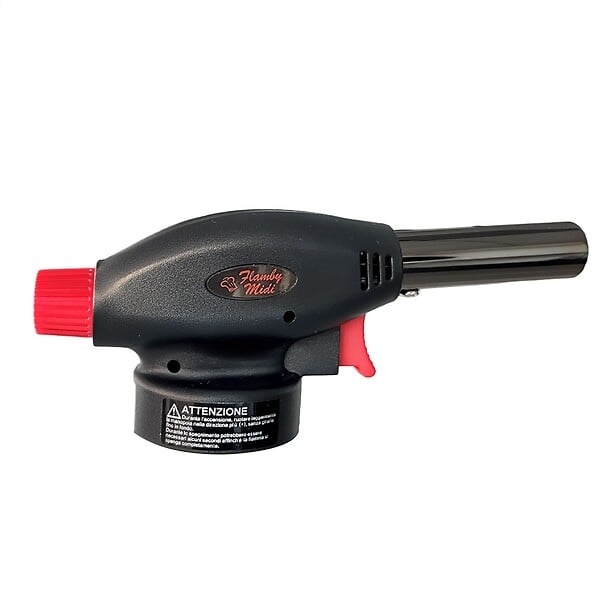 PROWELTEK - Chalumeau à gaz 180W - 360°C + Cartouche gaz butane 227gr - Chalumeau de cuisine Allumage auto piezo flamme réglable PROWELTEK - large