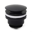 SWISS AQUA TECHNOLOGIES - Bonde clic-clac 5/4 avec trop-plein noir mat pour lavabo et vasque (VF785BL) - vignette