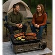 ALPENTECH - Barbecue à gaz Portable Réchaud Grill 1780W Butane Allumage Piezo + Mallette Camping ALPEN - vignette