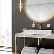 HANSGROHE - Mitigeur lavabo Talis E 240, sans tirette ni vidage blanc mat - vignette