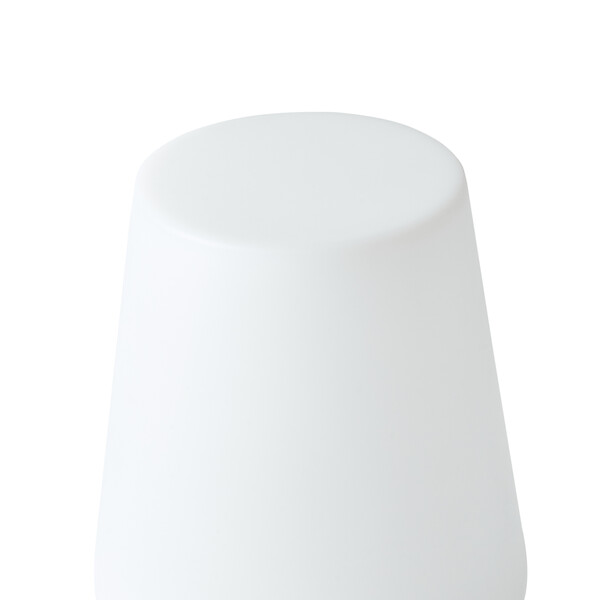 BELIANI - Lampadaire d'extérieur LED SABANAS Avec télécommande Blanc - large