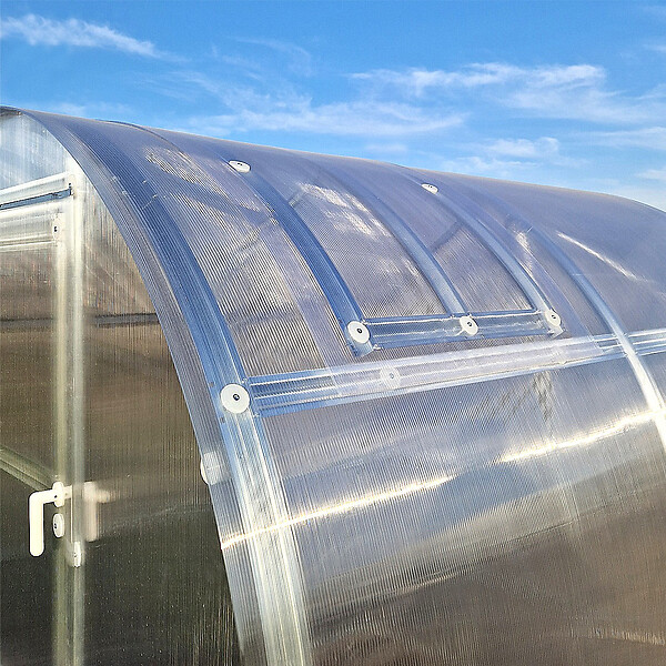 KLASIKA GREENHOUSES - Fenêtre de toit KLASIKA SLIM pour serre avec ouvre-fenêtre automatique - large