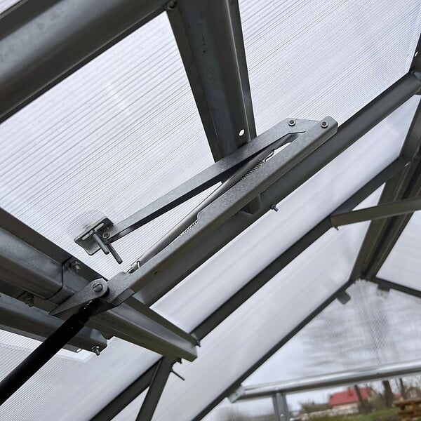 KLASIKA GREENHOUSES - Fenêtre de toit KLASIKA DROP pour serre avec ouvre-fenêtre automatique - large