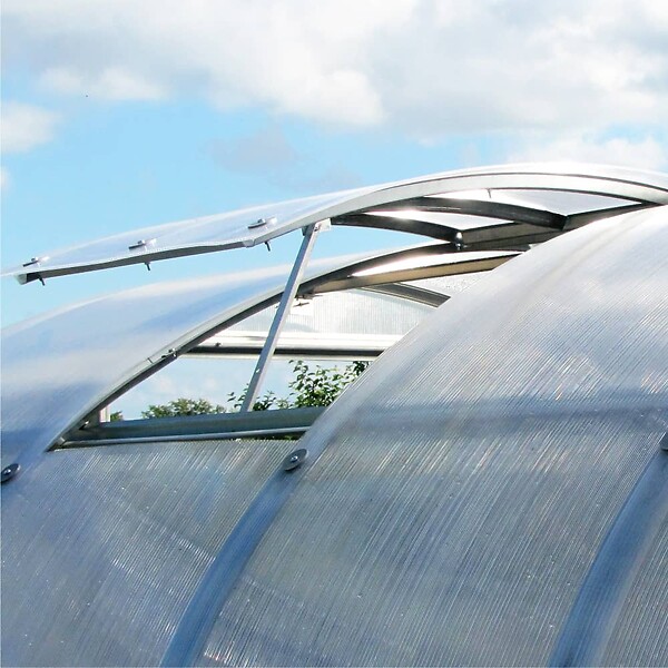 KLASIKA GREENHOUSES - Fenêtre de toit pour serre avec ouvre-fenêtre automatique BALTIC LT - large