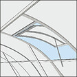 KLASIKA GREENHOUSES - Fenêtre de toit pour serre avec ouvre-fenêtre automatique KLASIKA ARCH - vignette