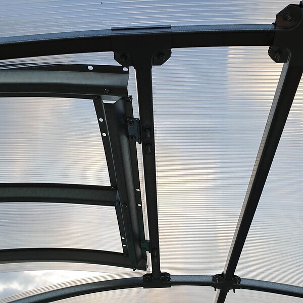 KLASIKA GREENHOUSES - Fenêtre de toit pour serre avec ouvre-fenêtre automatique KLASIKA TUBE - large
