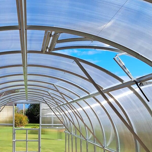 KLASIKA GREENHOUSES - Fenêtre de toit KLASIKA EASY pour serre avec ouvre-fenêtre automatique - large