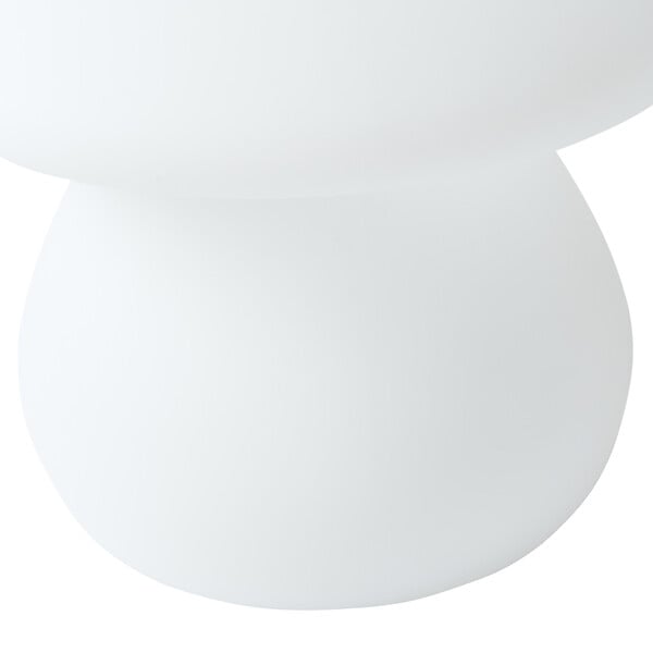 BELIANI - Lampe de table d'extérieur LED TUIRA Avec télécommande Blanc - large