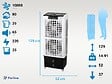 PURLINE - Refroidisseur par évaporation à haut débit avec ventilateur - vignette