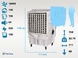 PURLINE - Rafraîchisseur par évaporation à haut débit et réservoir de 100L - vignette