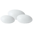 BELIANI - Lot de 3 lampes décoratives d'extérieur LED FARALLON Avec télécommande Blanc - vignette