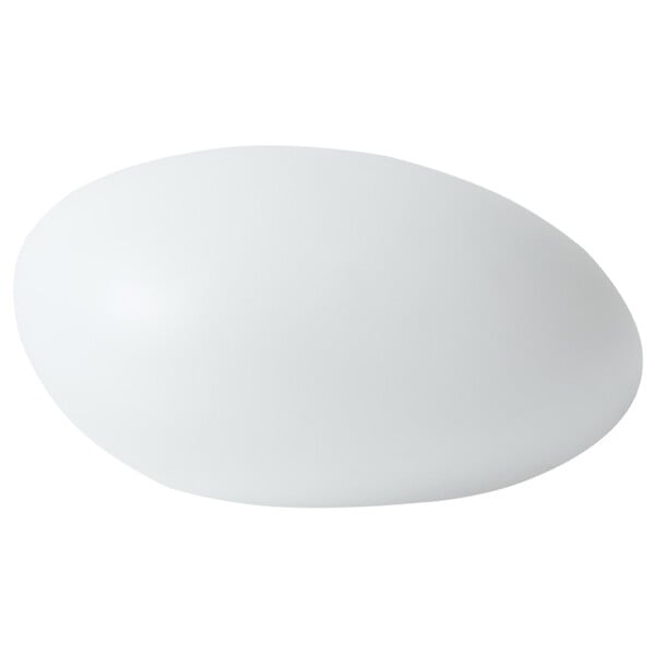 BELIANI - Lot de 3 lampes décoratives d'extérieur LED FARALLON Avec télécommande Blanc - large